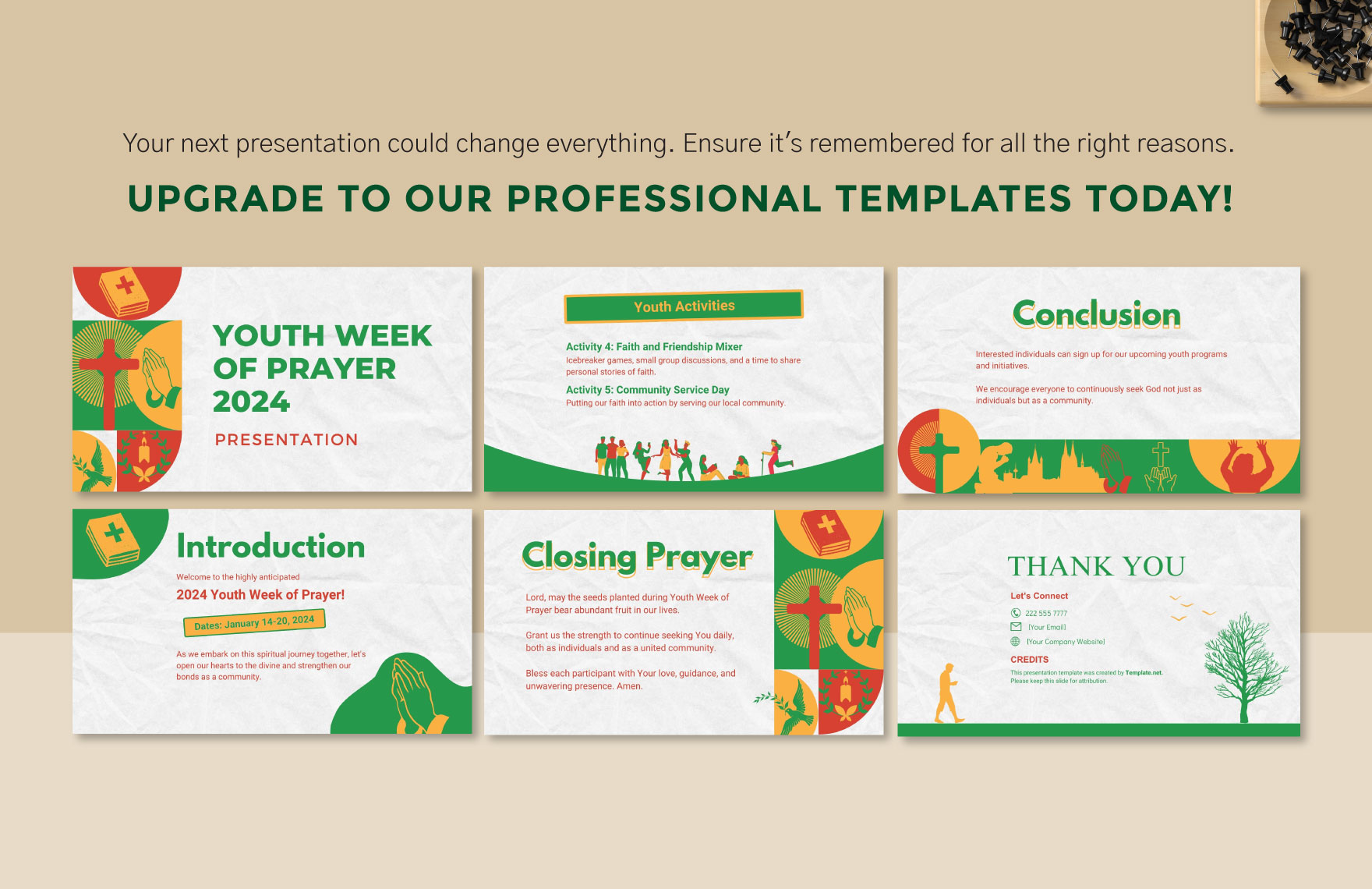 Youth Week of Prayer 2024 Template