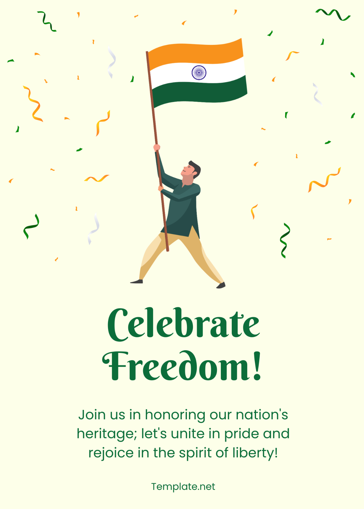Free Republic Day Template
