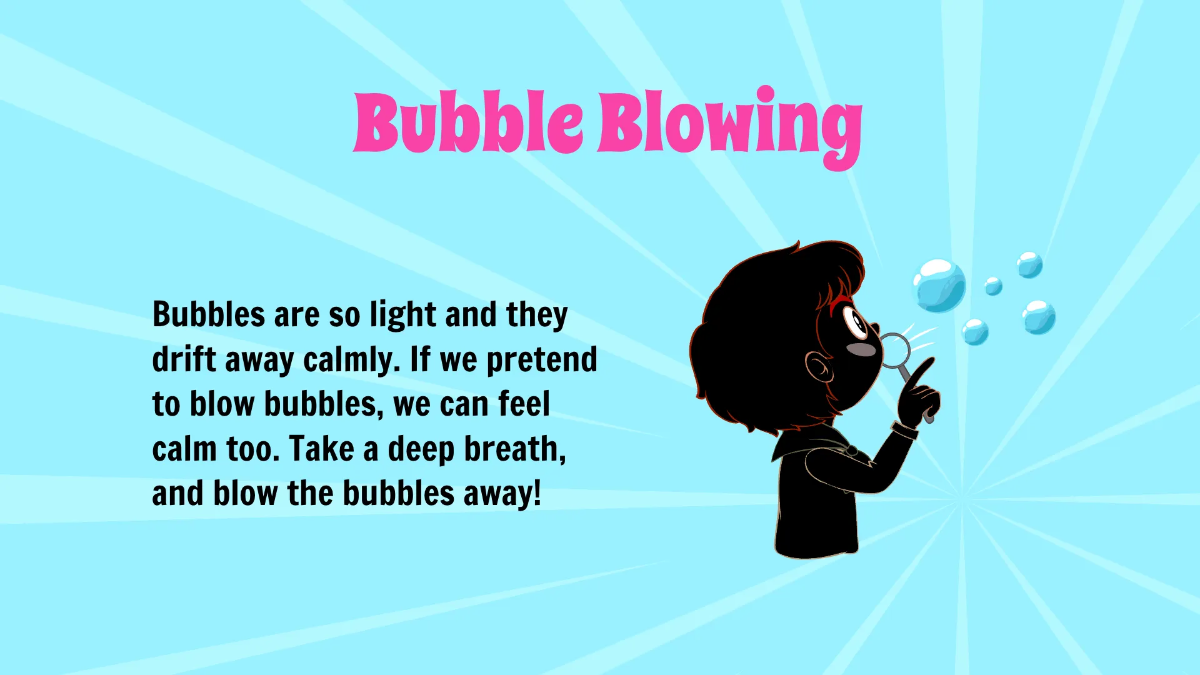 Free Calming Techniques and Strategies Template to Edit Online