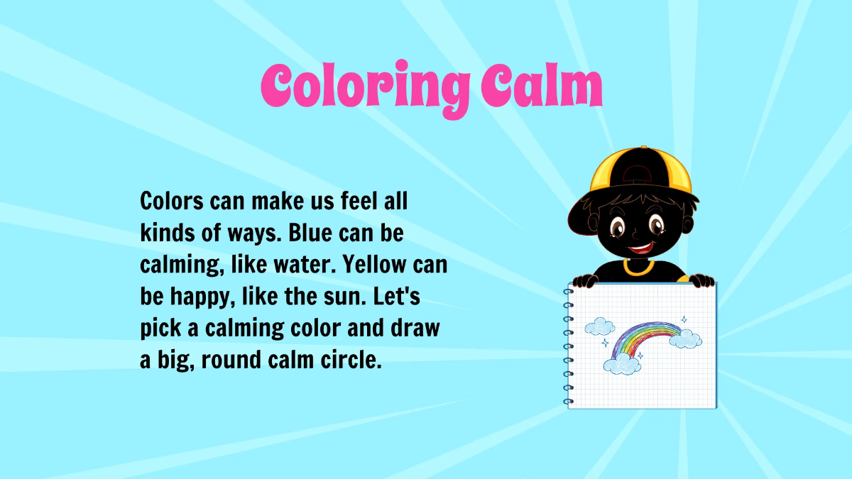 Free Calming Techniques and Strategies Template to Edit Online