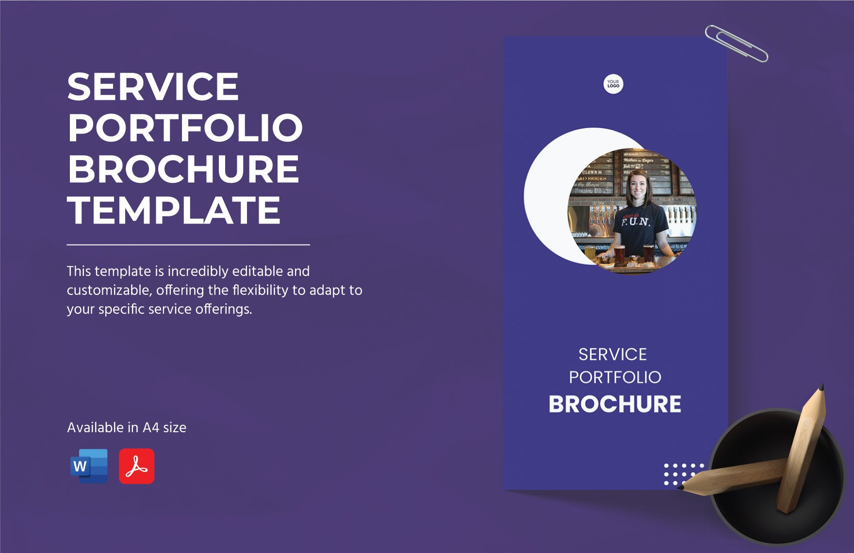 Service Portfolio Brochure Template