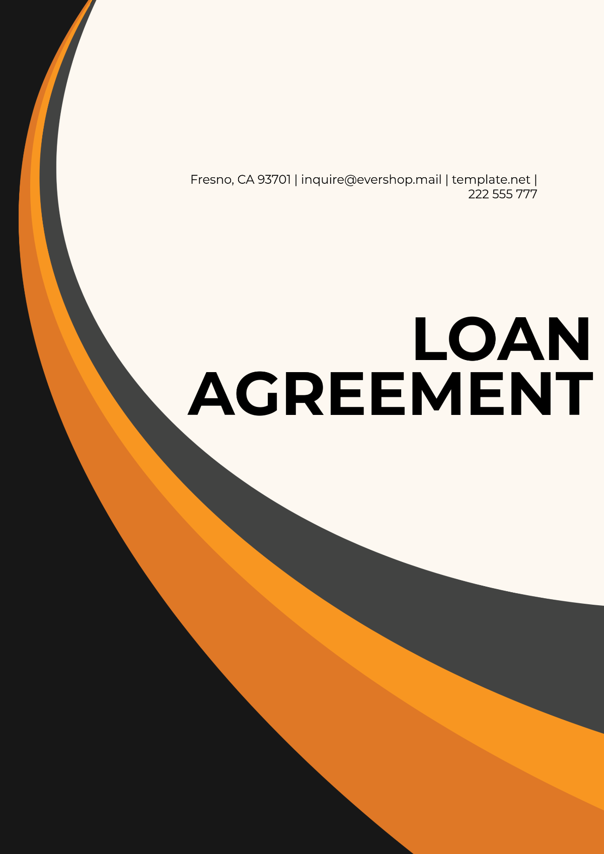 Loan Agreement Template - Edit Online & Download