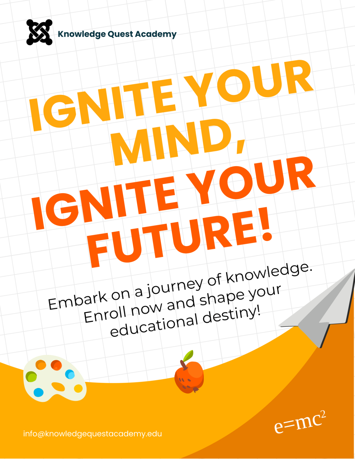 Colorful Education Flyer