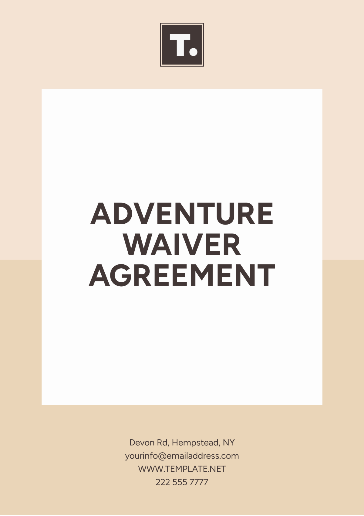 Waiver Agreement Template - Edit Online & Download