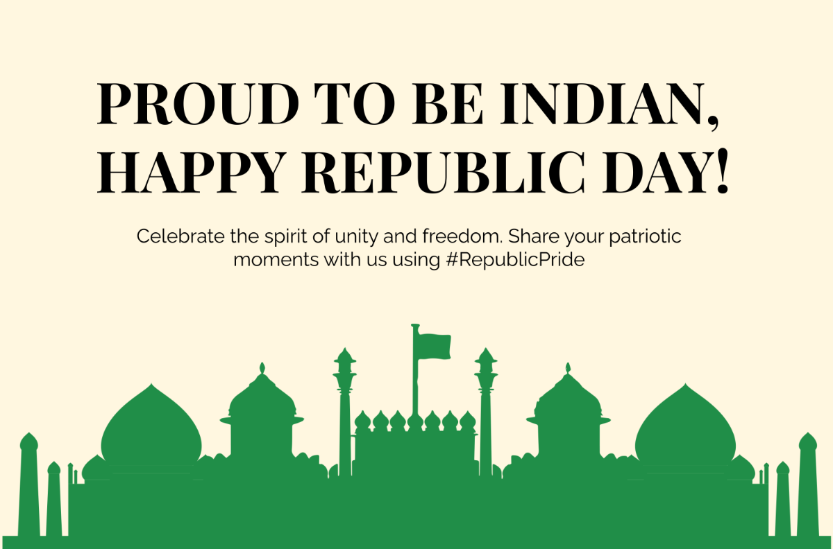Republic Day Celebration Banner Template