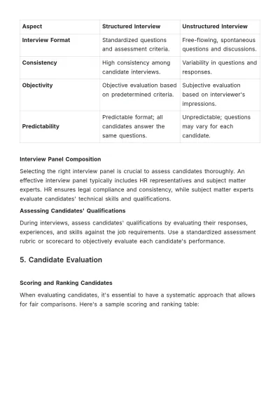 Free Hiring Manager Training Manual HR Template to Edit Online