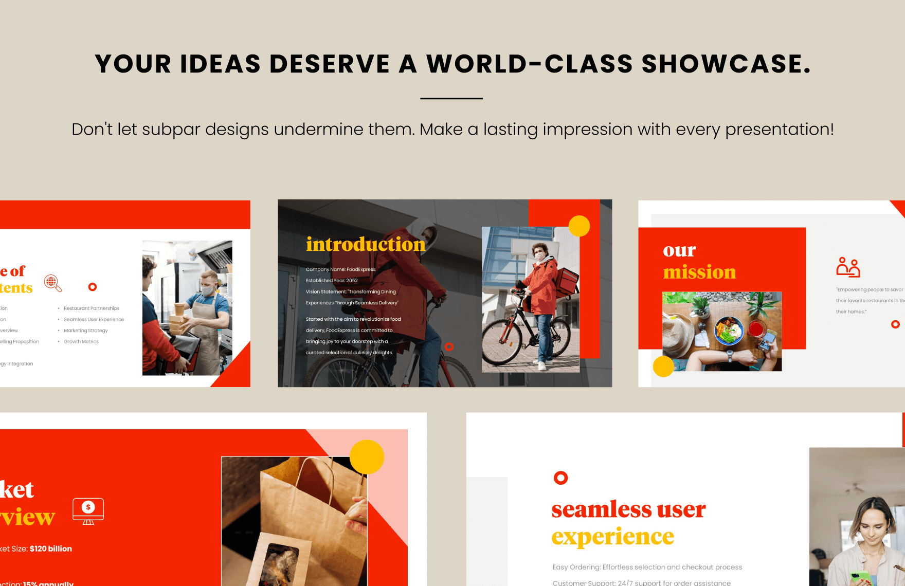 Food Delivery Template