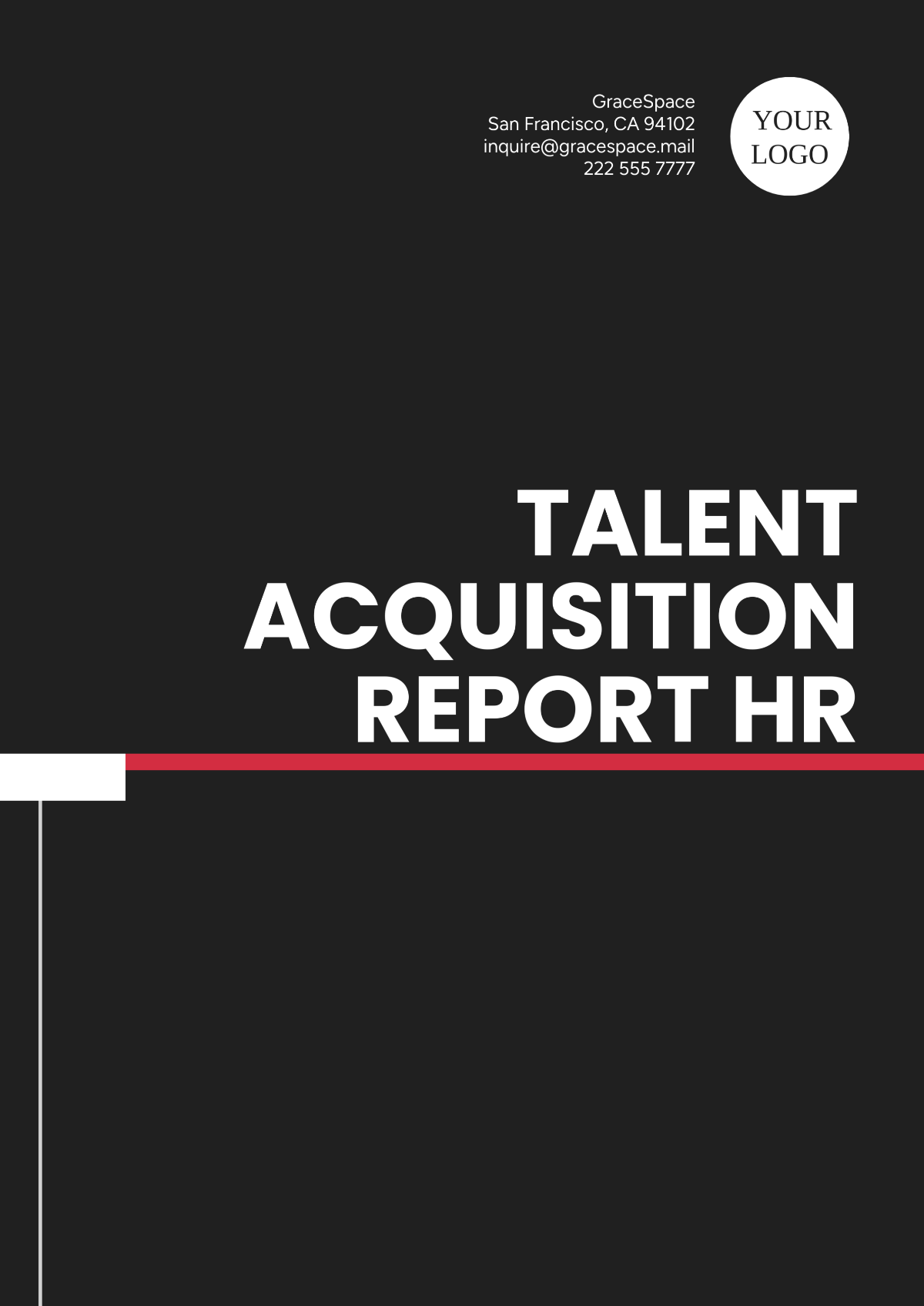 Talent Acquisition Report HR Template - Edit Online & Download