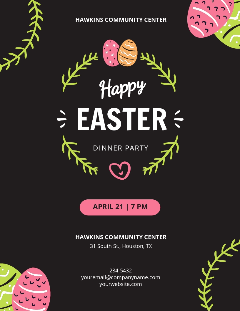 Free Easter Flyer Templates 20 Download In Word Pages Publisher Free Easter Flyer Templates 20 Download In Word Pages Publisher