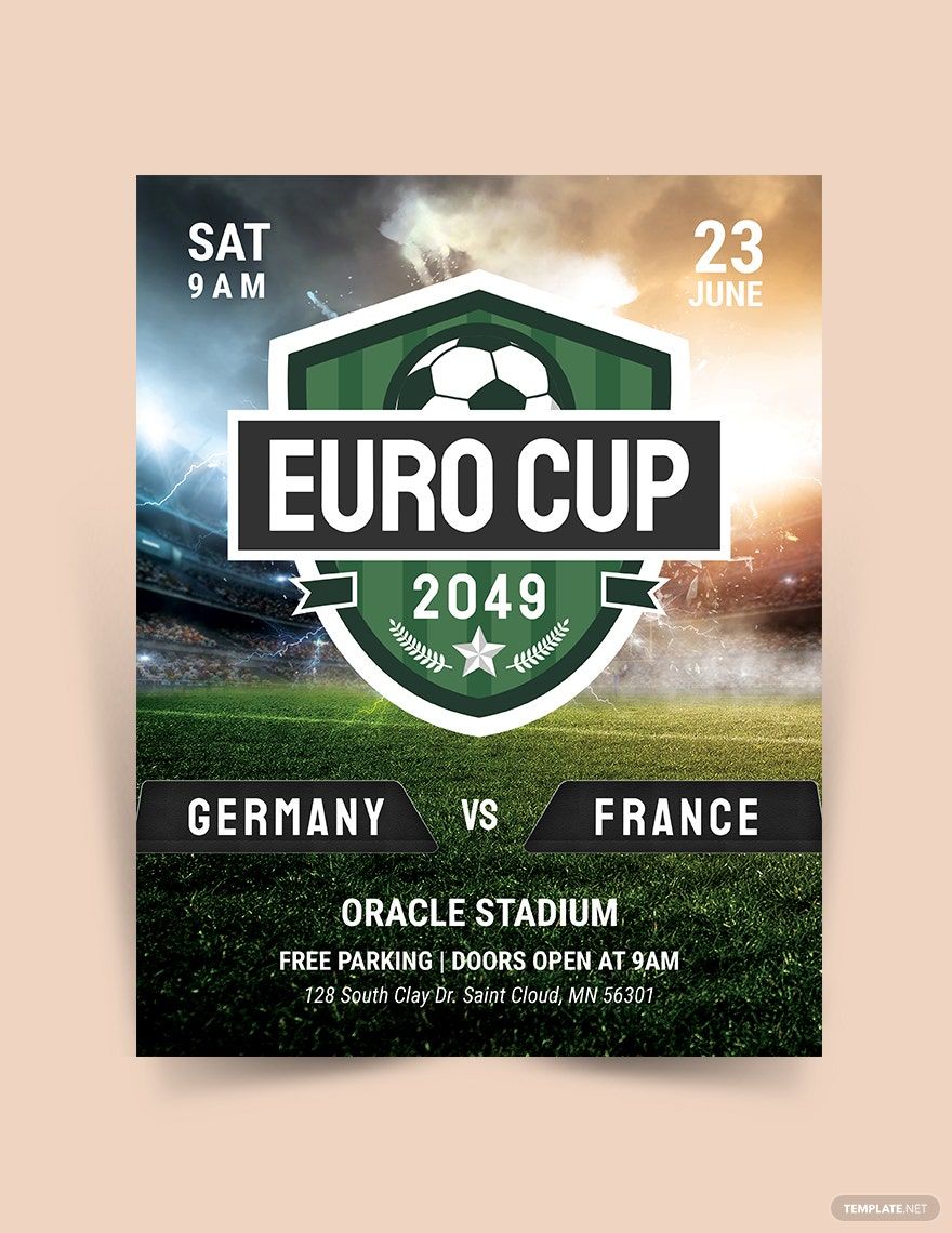 Euro Soccer Flyer Template