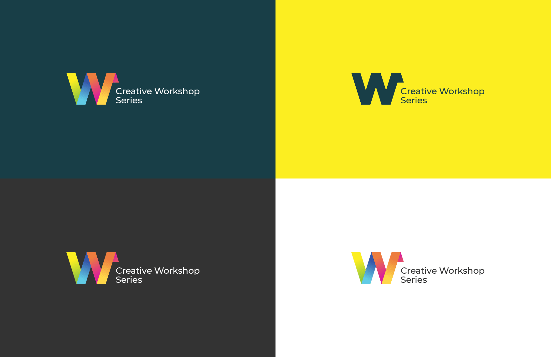 Creative Workshop Series Logo Template