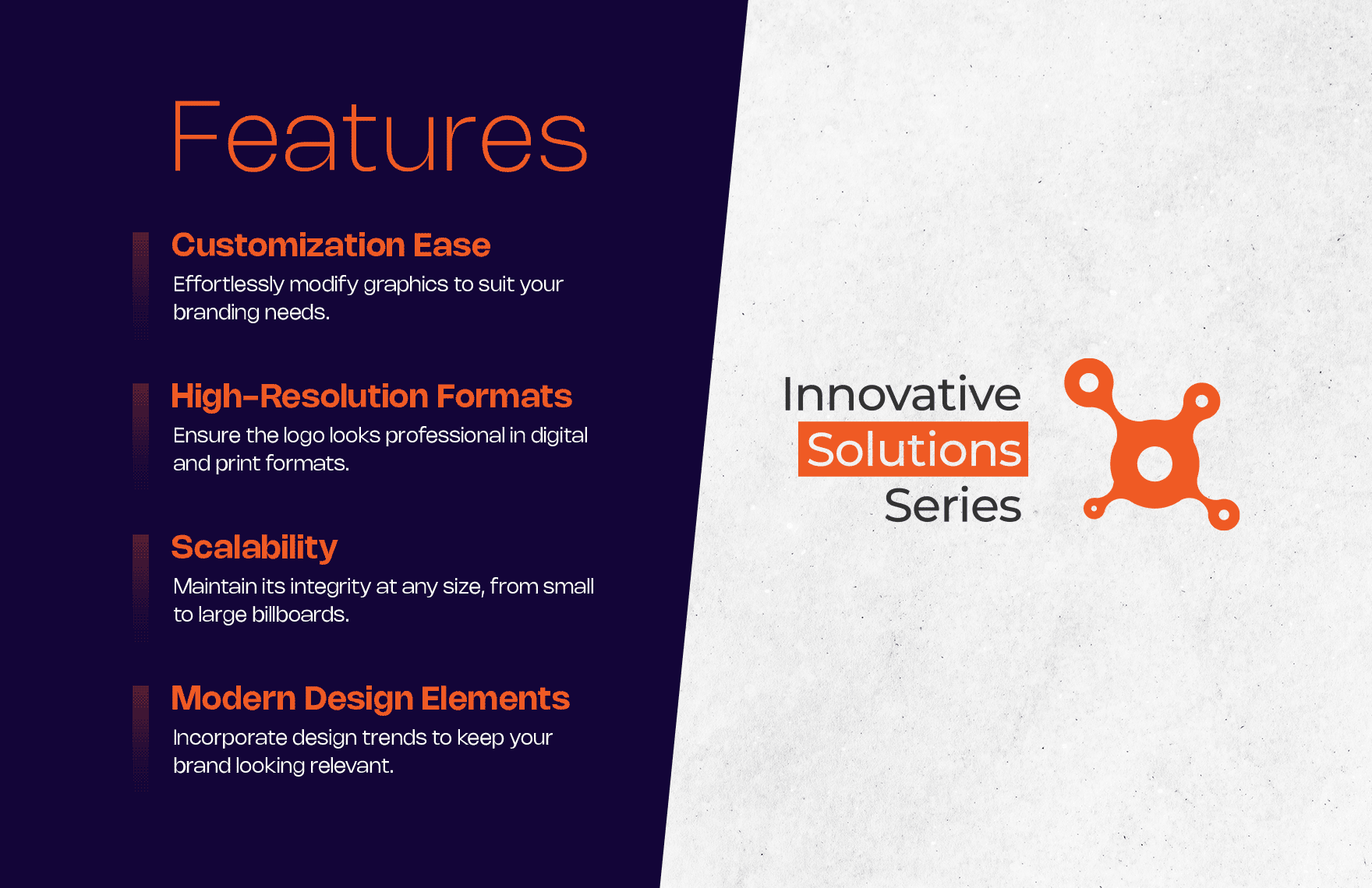 Innovative Solutions Series Logo Template