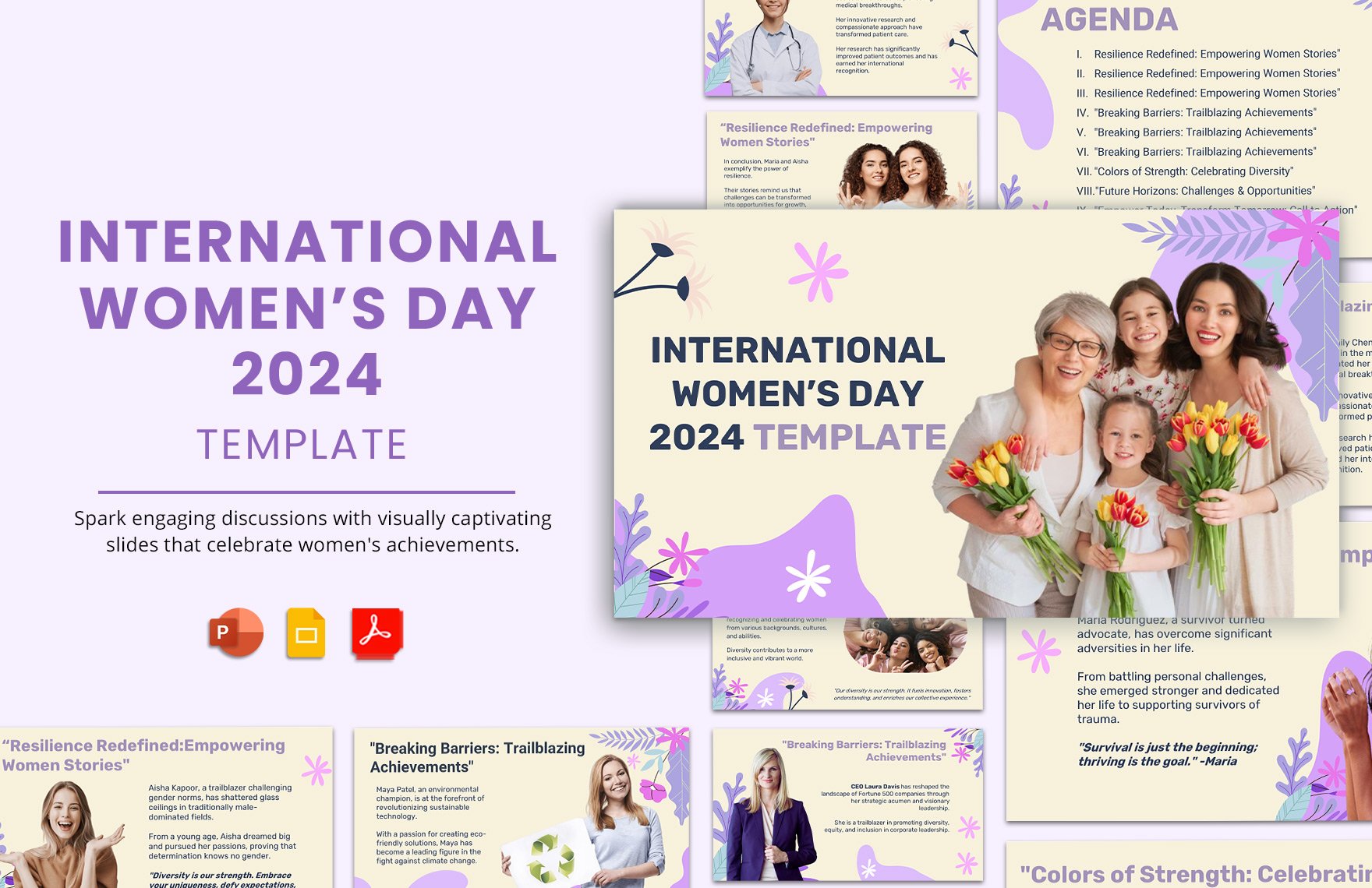 International Women's Day 2024 Template