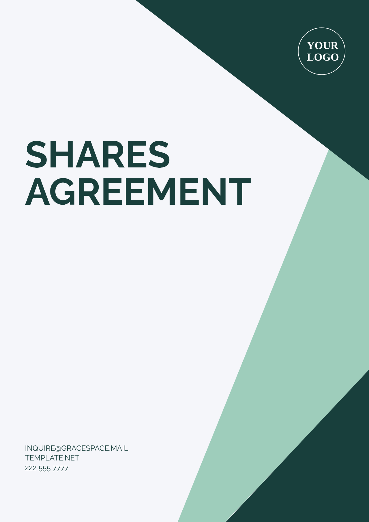 Shares Agreement Template - Edit Online & Download