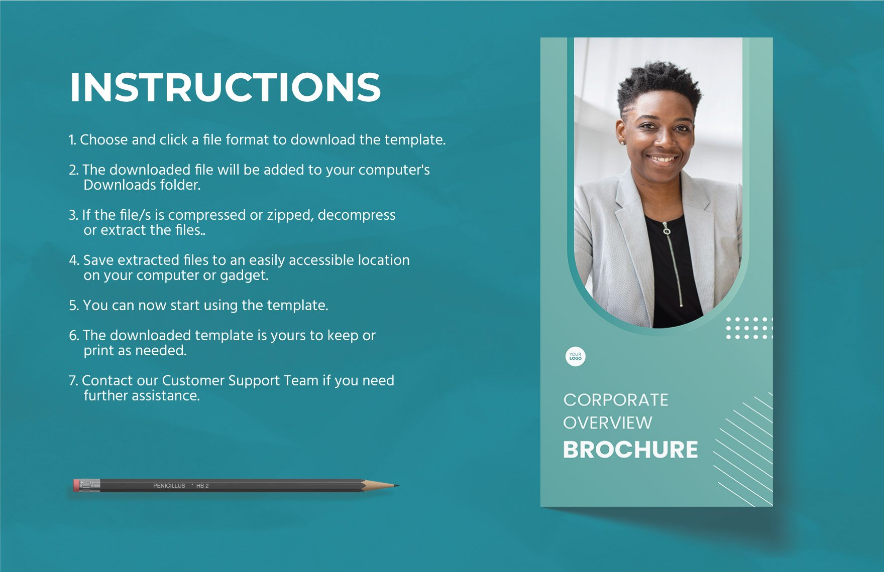 Corporate Overview Brochure Template