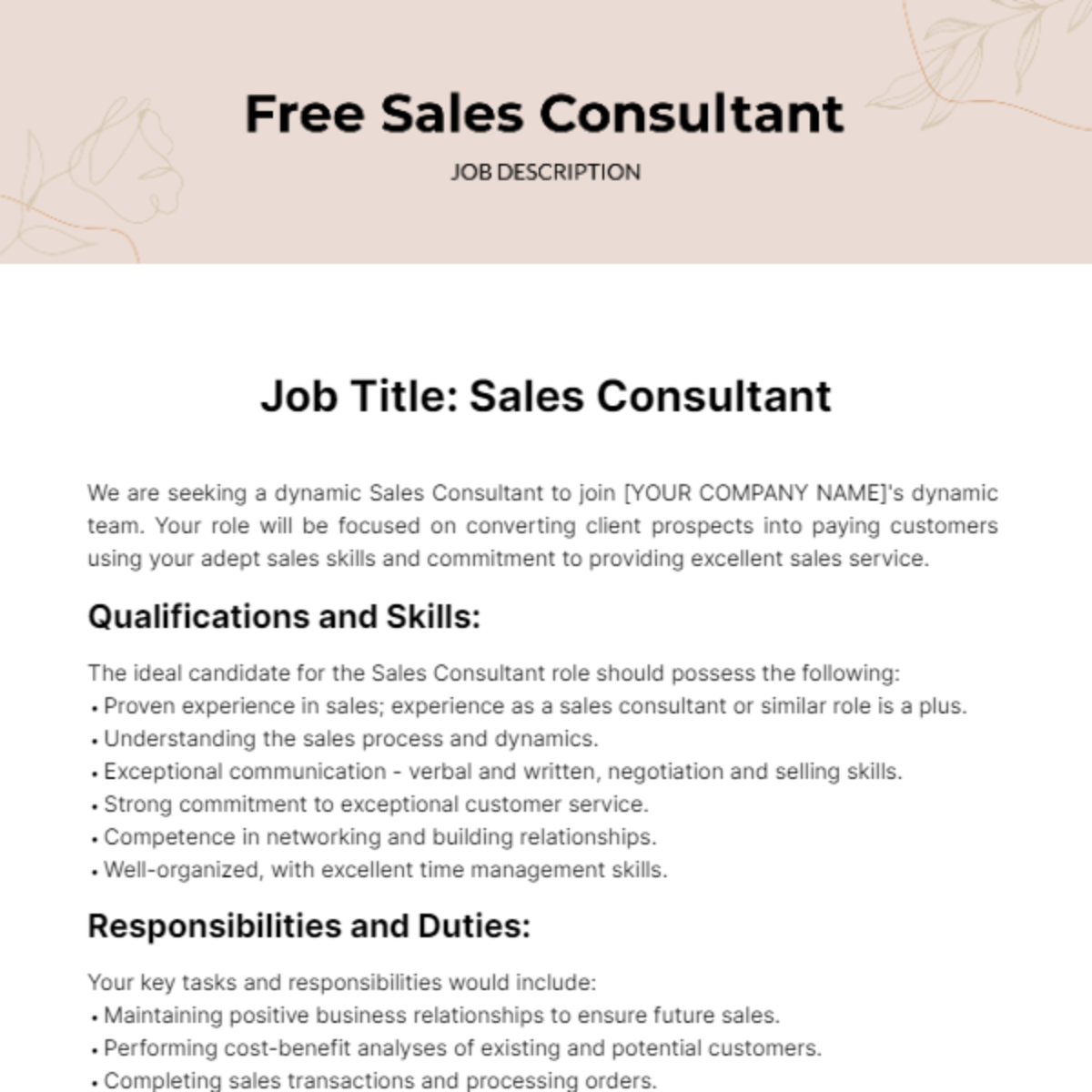 sales-consultant-job-description-template-edit-online-download