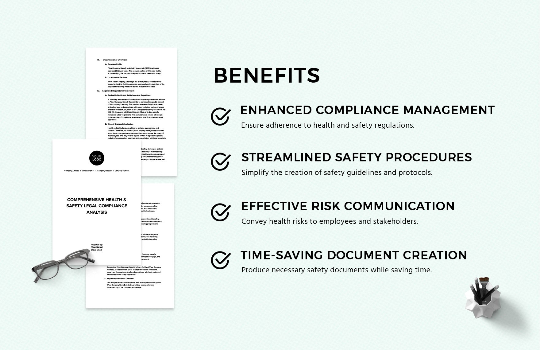Comprehensive Health & Safety Legal Compliance Analysis Template