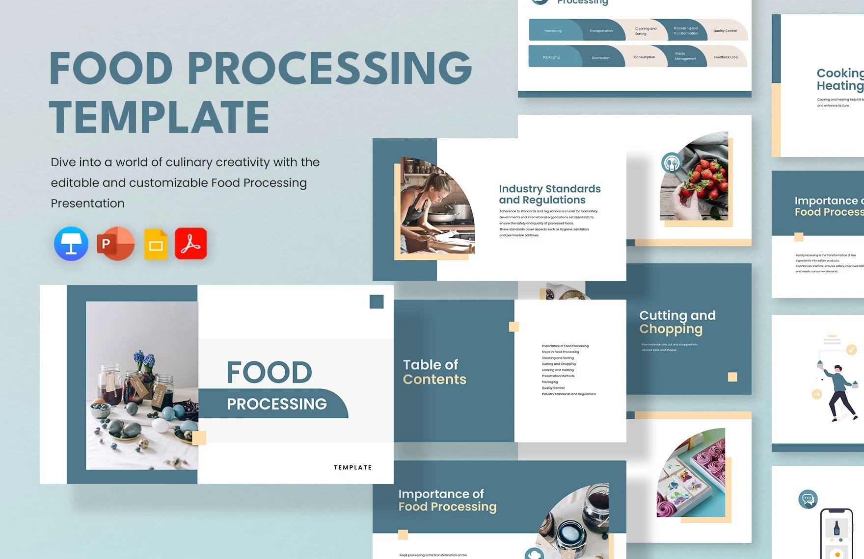 Food Processing Template