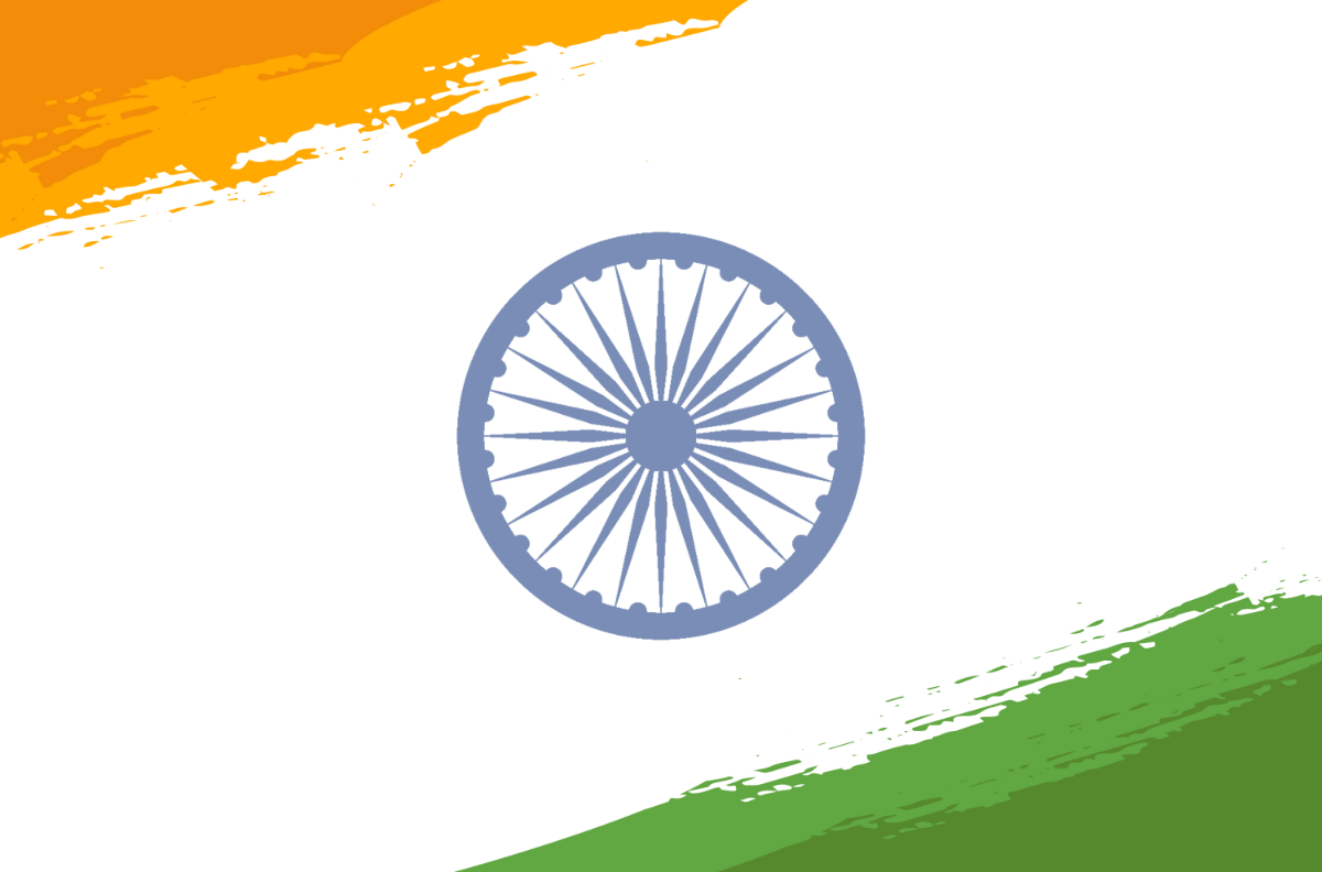 Republic Day Flag Banner Template