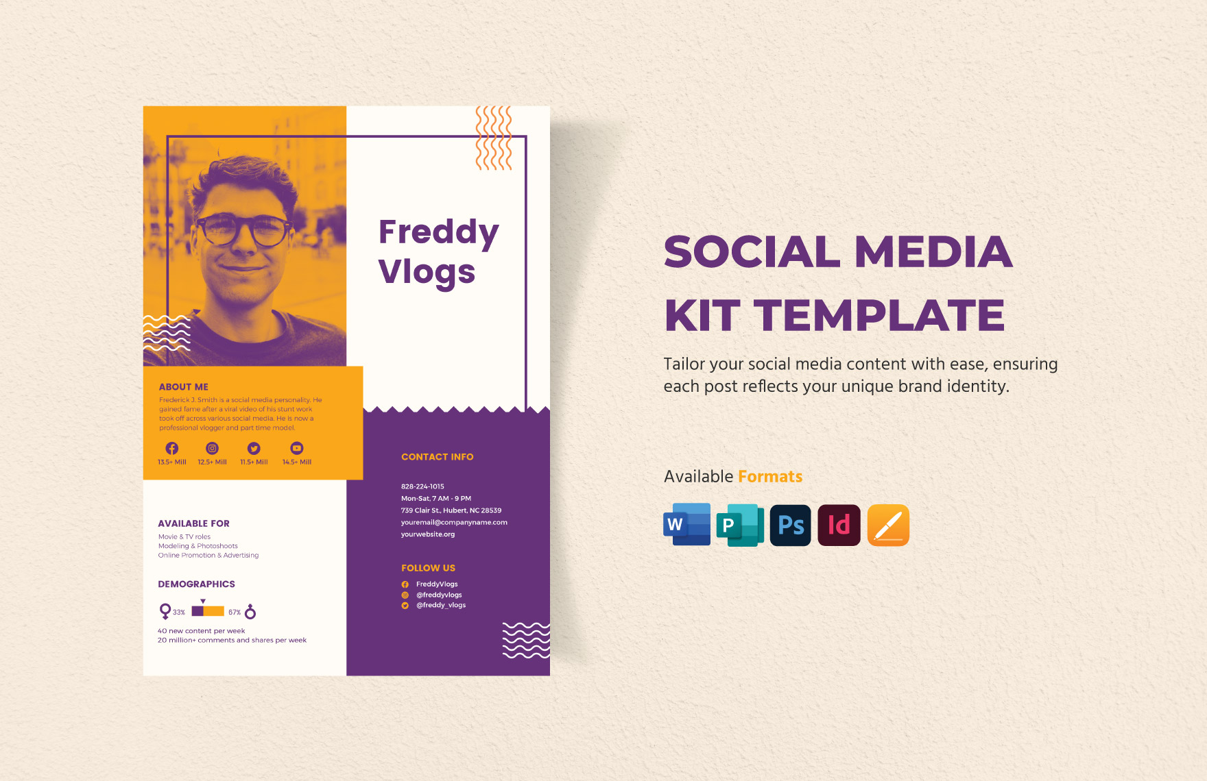 Media Kit Templates in InDesign - FREE Download | Template.net
