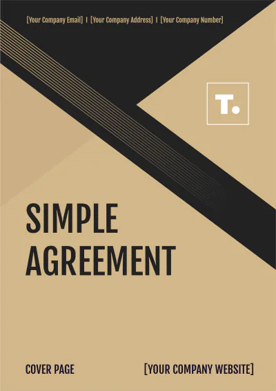 Free Simple Agreement Template to Edit Online