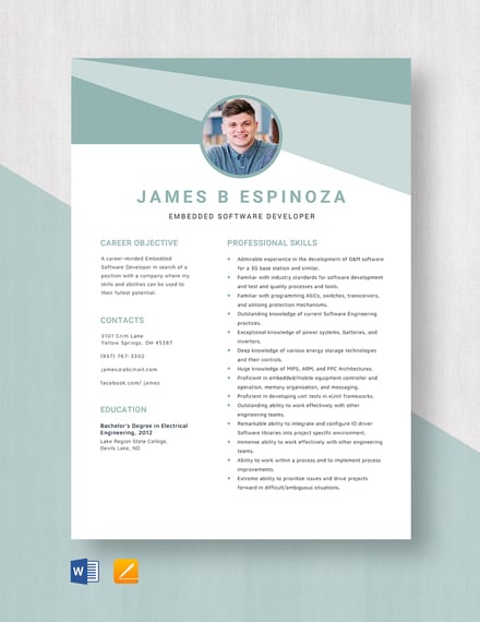 Cover Letter Template for Software Developer for Fresher ...