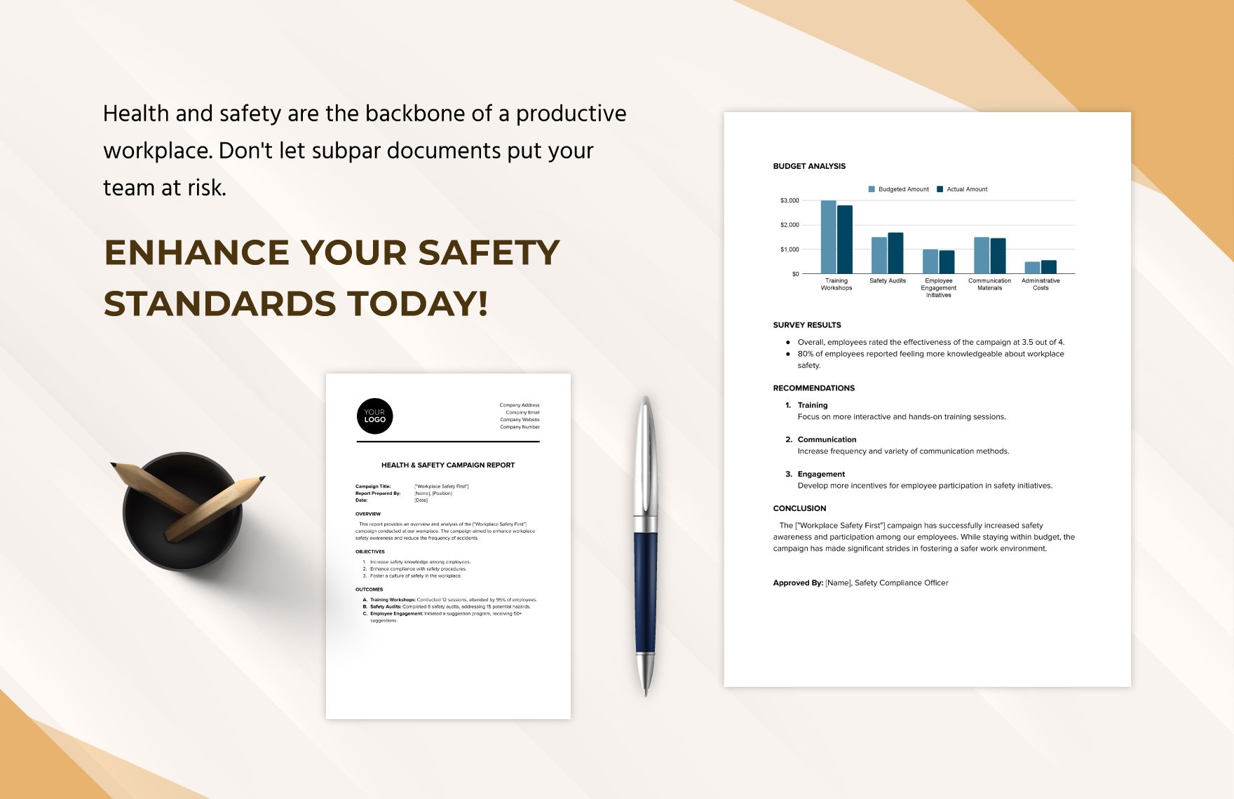 Health Safety Campaign Report Template