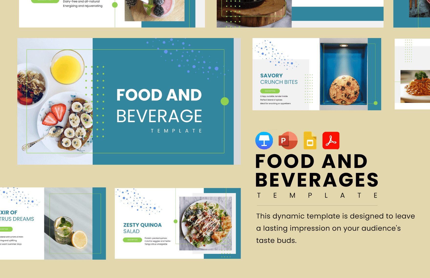 Food and Beverage Template