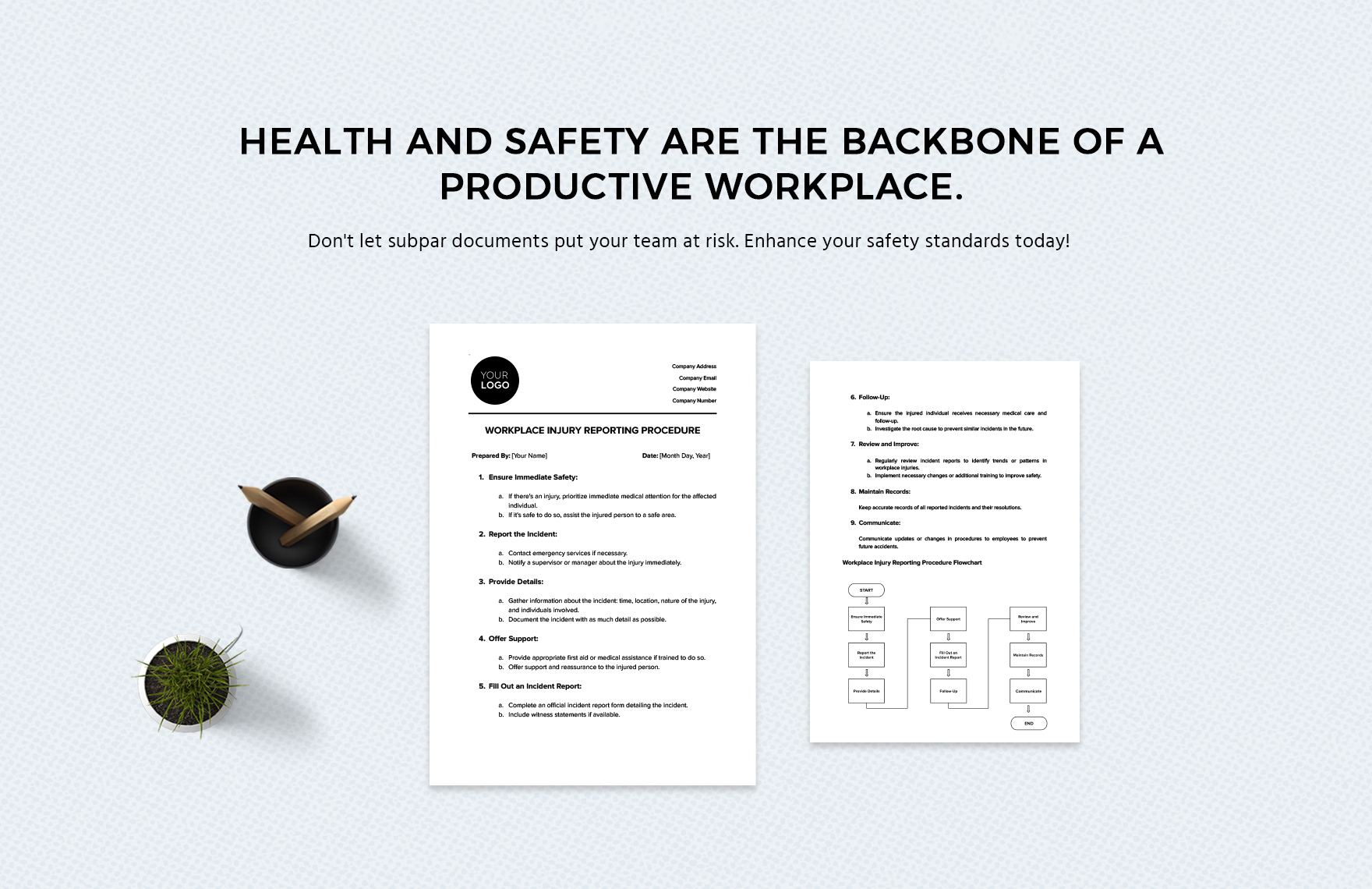 Workplace Injury Reporting Procedure Template