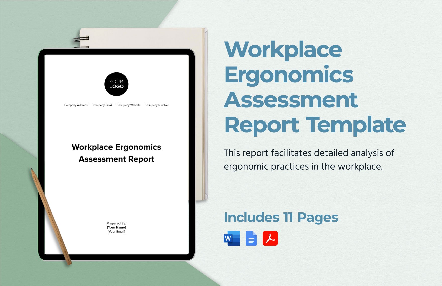 Workplace Ergonomics Assessment Report Template