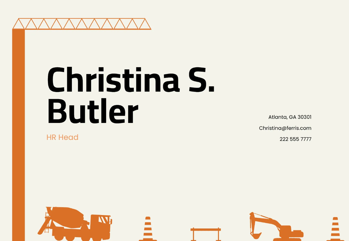 Free Name Card Template to Edit Online