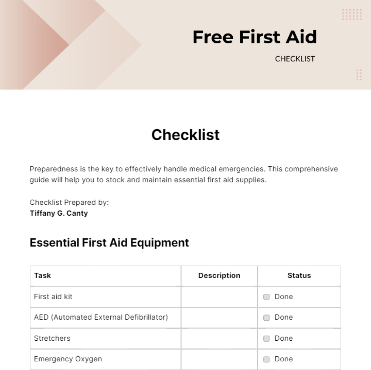 FREE Checklist Templates &amp; Examples - Edit Online &amp; Download | Template.net