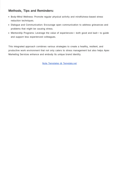 Free Recommendation Briefing Note Template to Edit Online