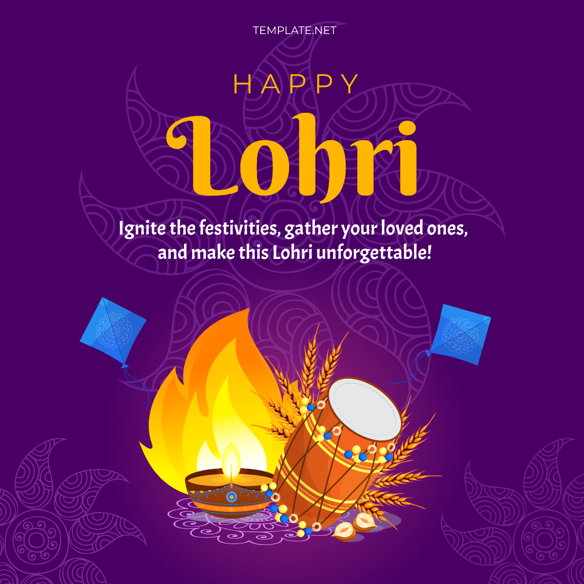 Happy Lohri Instagram Post