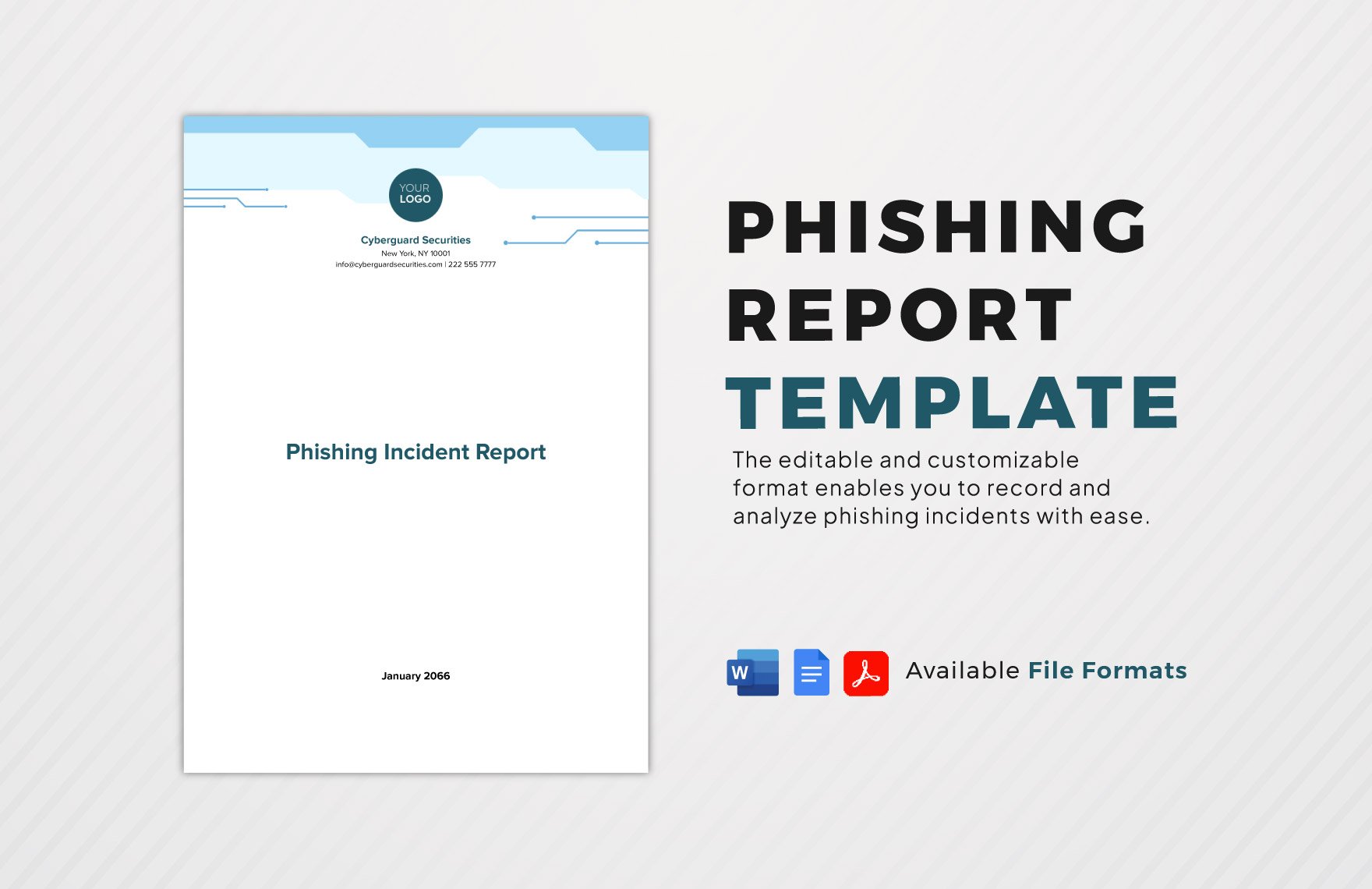 Phishing Report Template