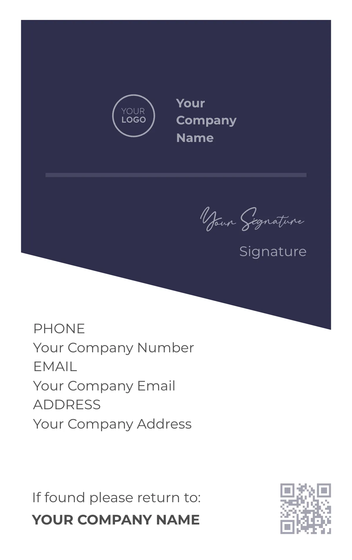 Free Legal Counsel ID Card Template to Edit Online
