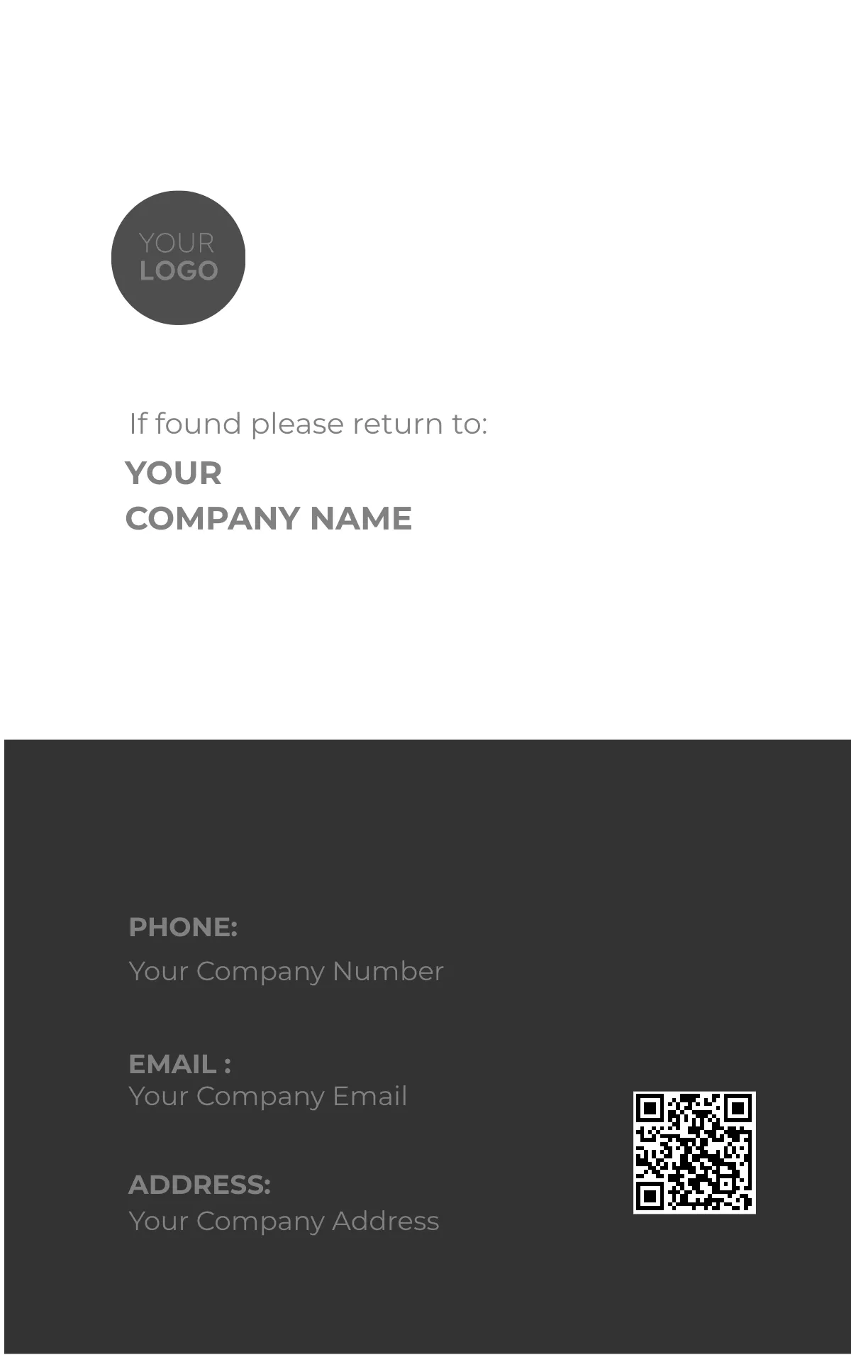 Free PR Specialist ID Card Template to Edit Online