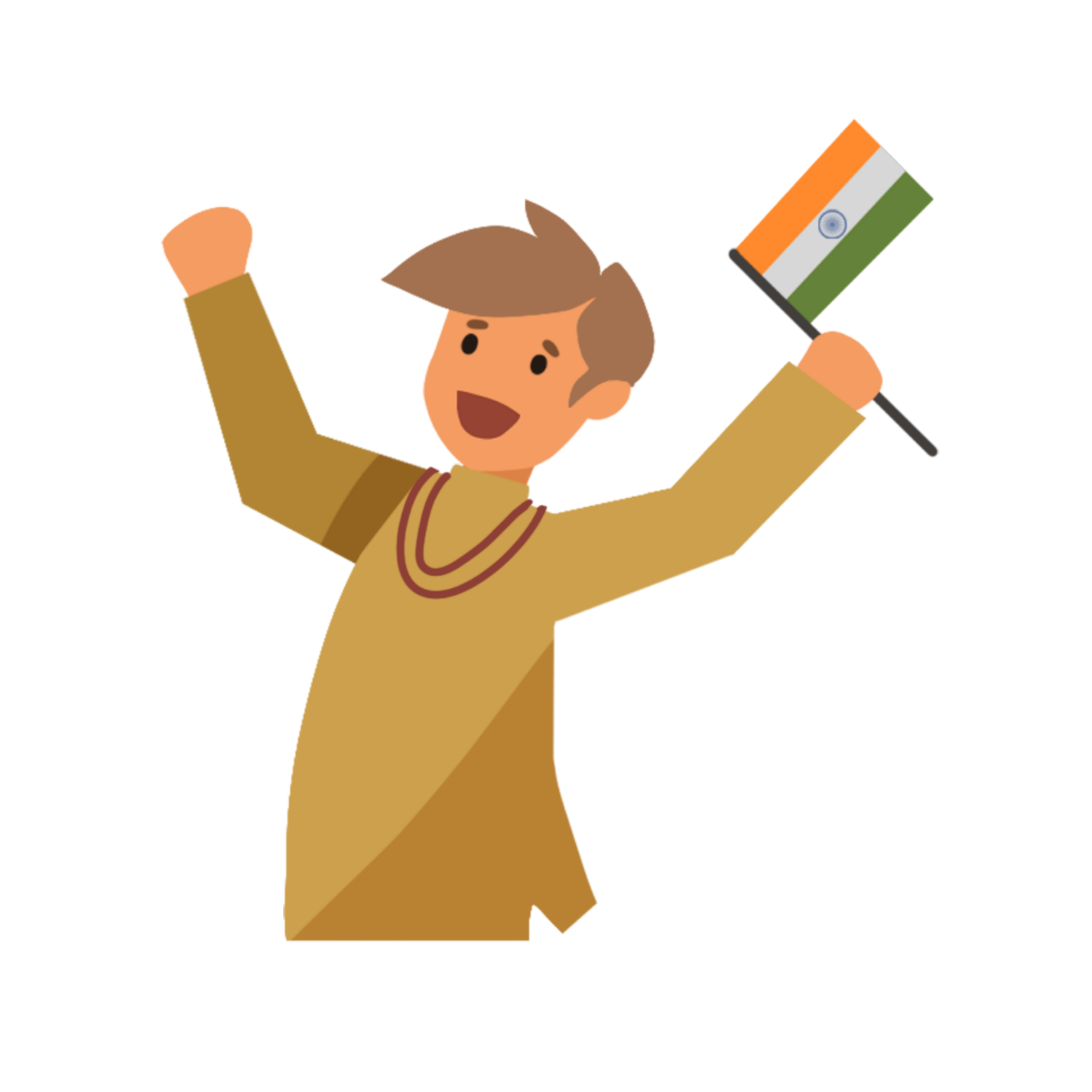 Indian Republic Day Clipart Template