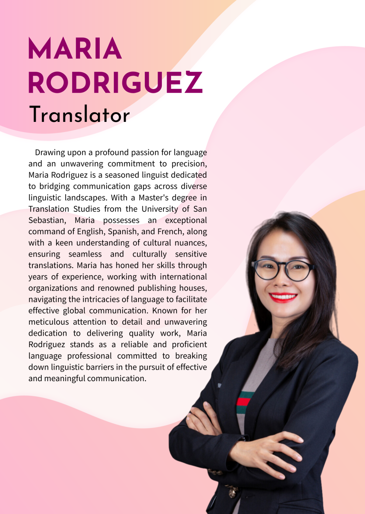 FREE Professional Bio Templates & Examples - Edit Online & Download ...