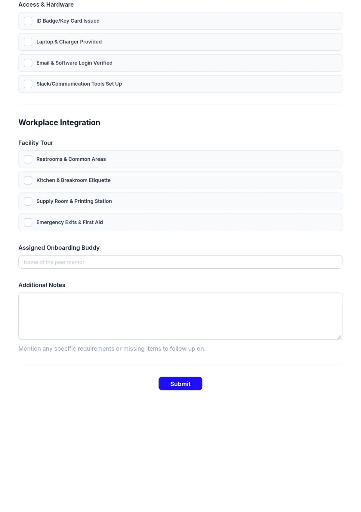 Free Orientation Day Checklist HR Template & AI Maker Free Orientation Day Checklist HR Template & AI Maker