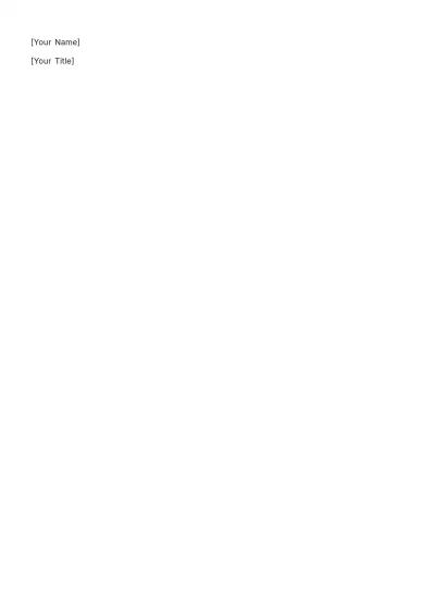 Free Friendly Job Offer Letter Template to Edit Online