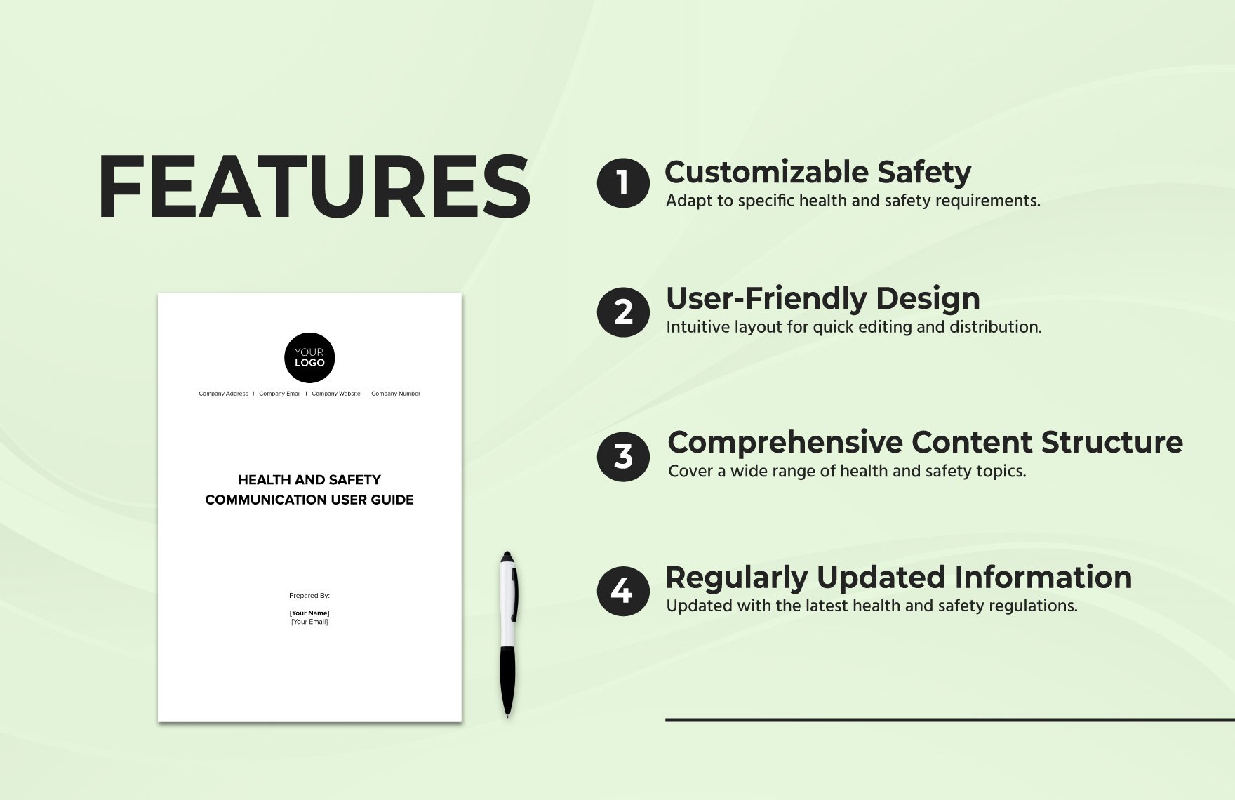 Health & Safety Communication User Guide Template