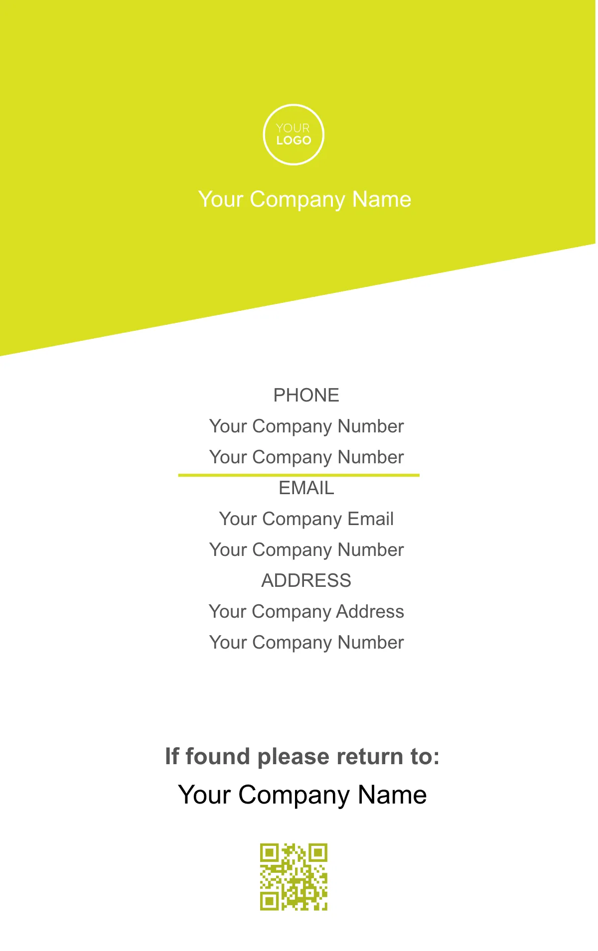 Free Purchasing Manager ID Card Template to Edit Online