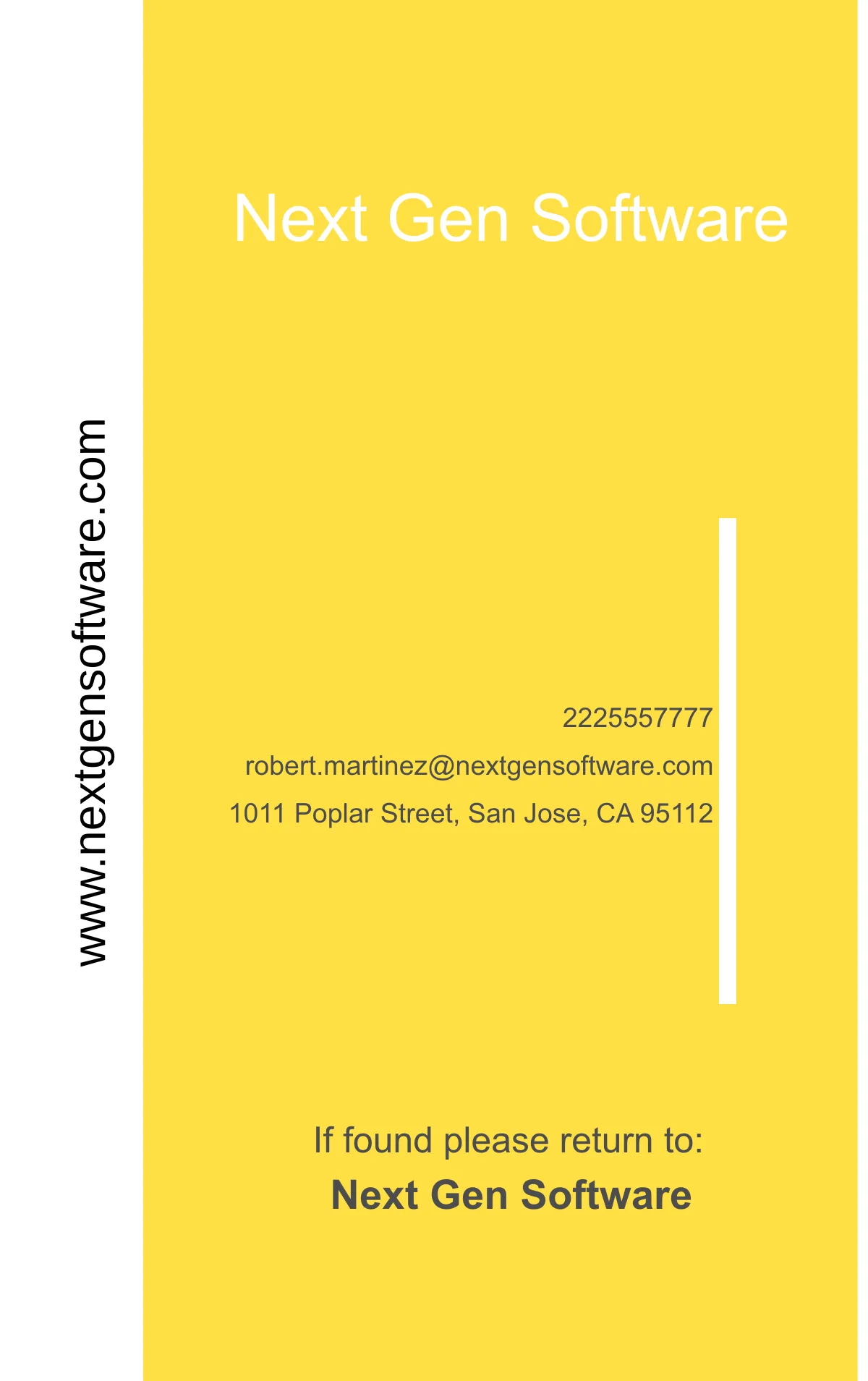 Free Manufacturing Engineer ID Card Template to Edit Online