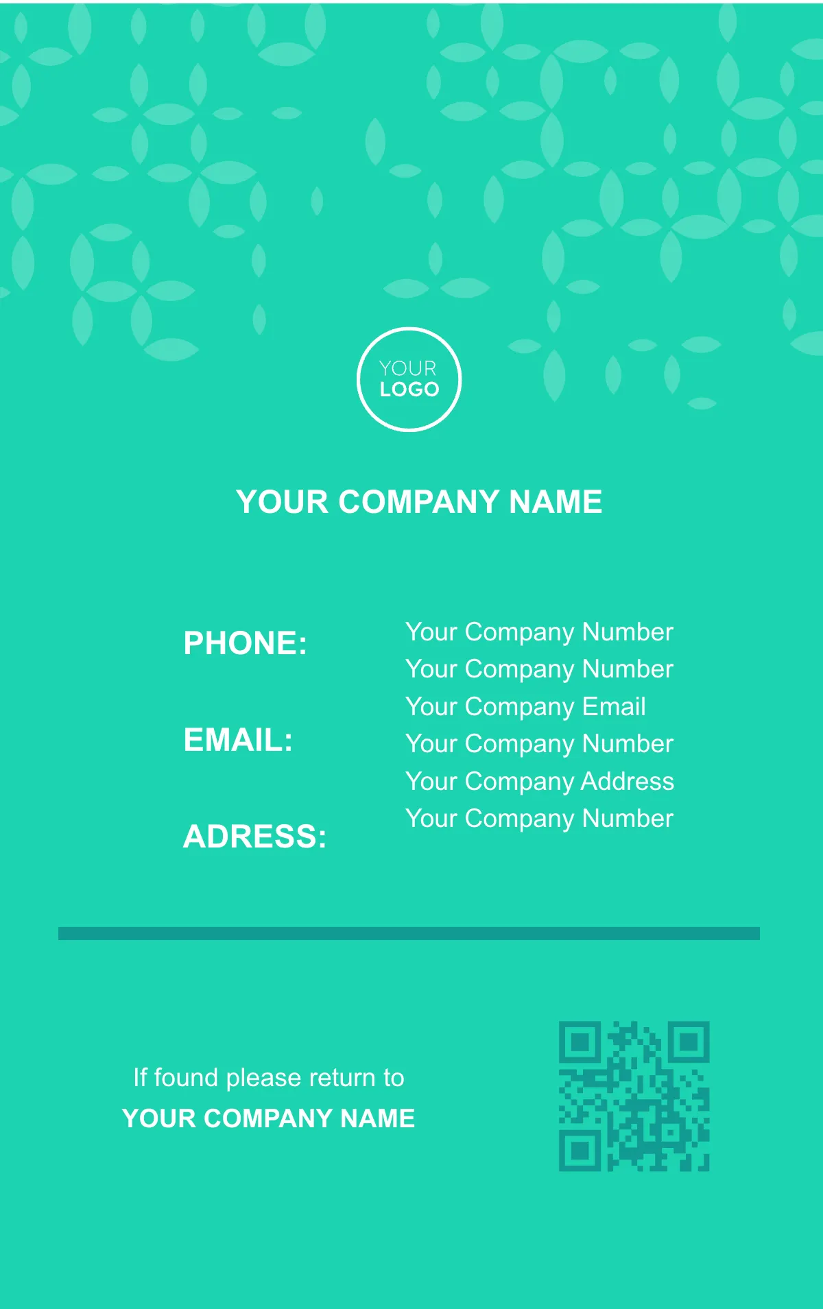 Free Financial Analyst ID Card Template to Edit Online