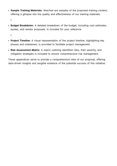 Free New Training Tools & Techniques Proposal HR Template to Edit Online