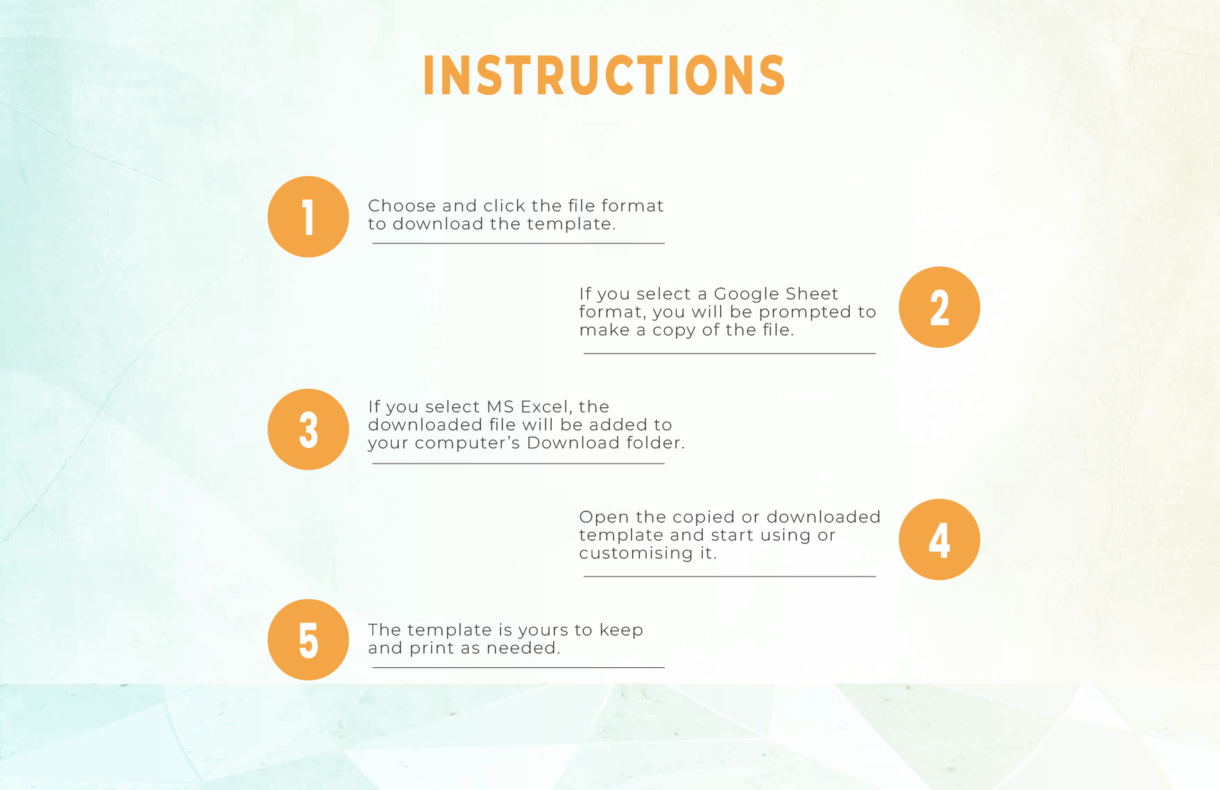 Design Schedule Template