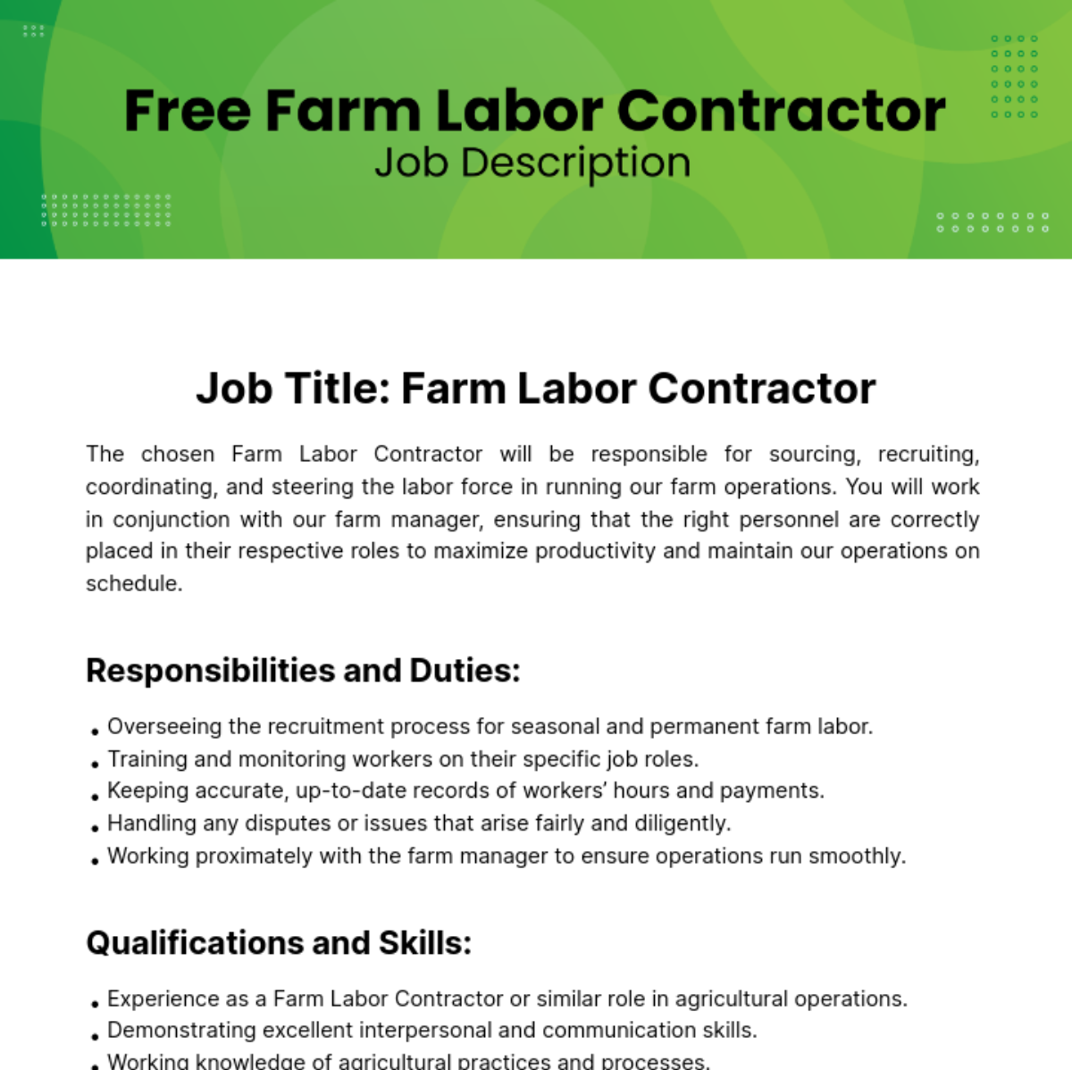 free-farming-job-description-templates-examples-edit-online