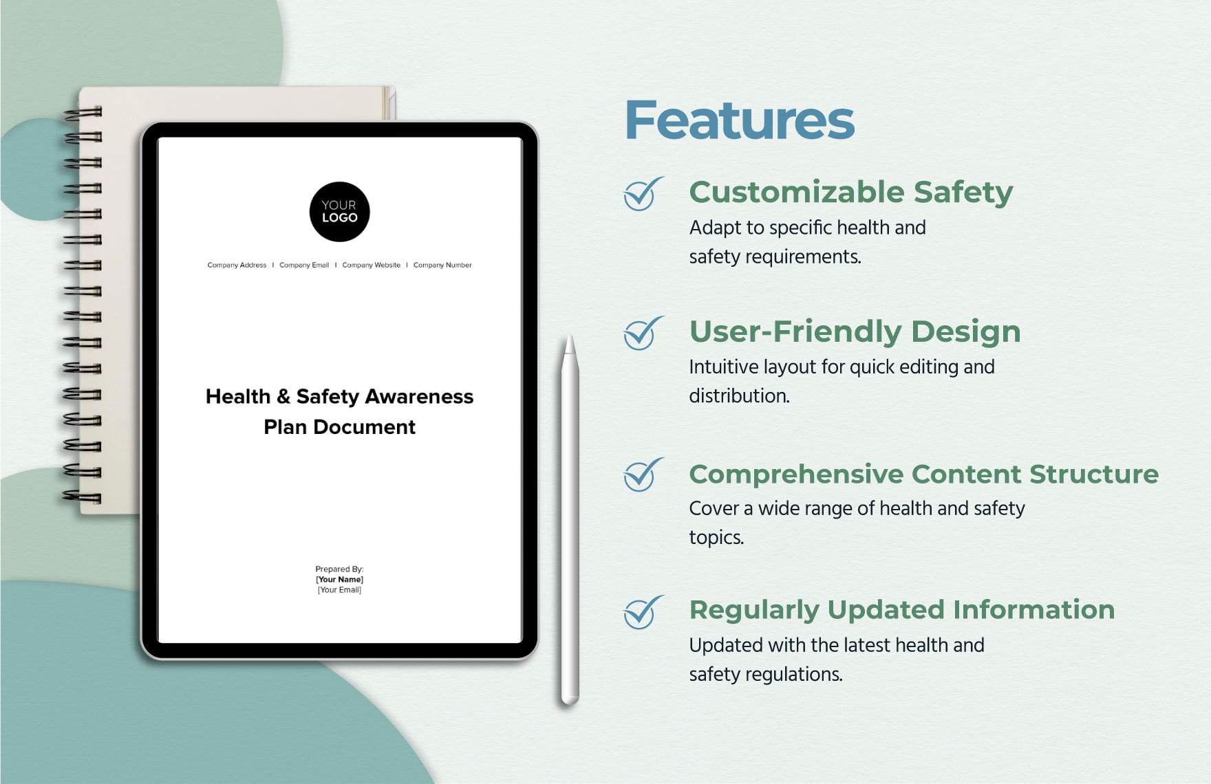Health & Safety Awareness Plan Document Template