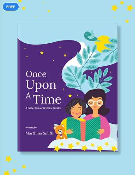 Classic Children's Story Book Cover Template - Edit Online & Download ...